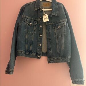 The Mel by Re/Done, trucker denim jacket